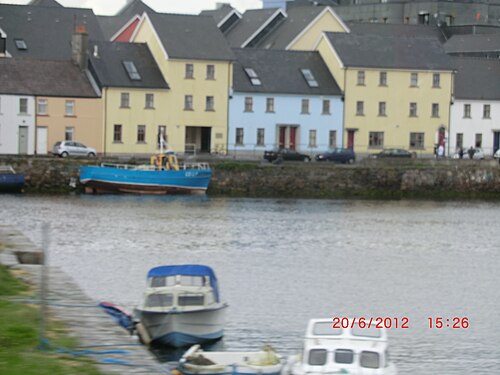 Boats at the Claddagh, Galway