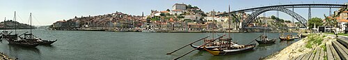Porto and the Douro, seen from Gaia